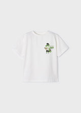 Mayoral Boy SS23 Cream Surf Day T-shirt 3015