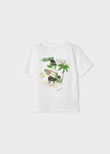 Mayoral Boy SS23 Cream Surf Day T-shirt 3015