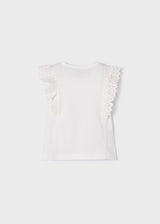 Mayoral Girl SS23 Off White Top 3061