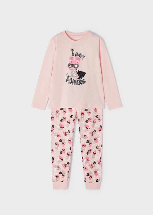 Mayoral Girl SS23 Hero Long Pyjama Set 3773