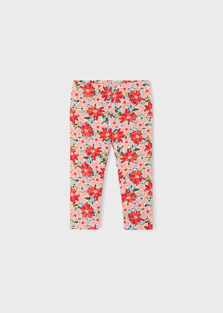 Mayoral Girl SS23 Peach Print Legging Set 3070/3778