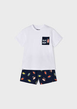 Mayoral Boy SS23 Navy Ice-lolly Pyjama Set 3795