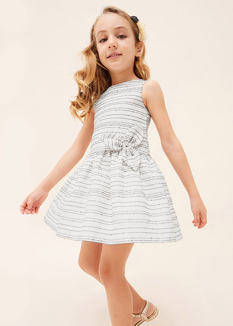 Mayoral Girl SS23 Jacquard Dress 3919