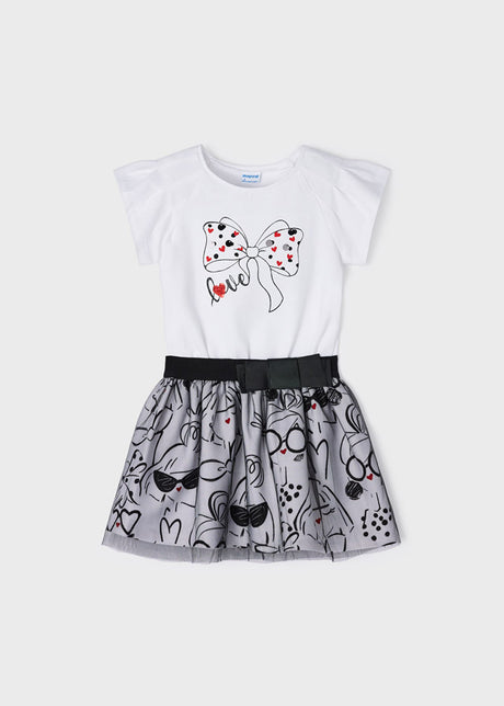 Mayoral Girl SS23 Printed Skirt Set 3949