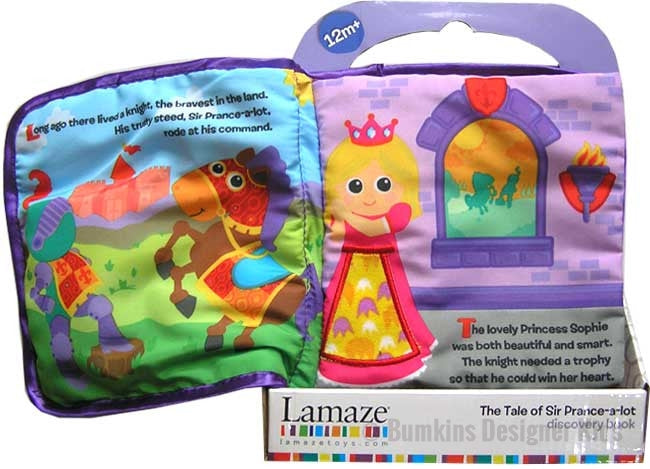 Lamaze The Tale of Sir Prance-a-lot Discovery Book 12m+