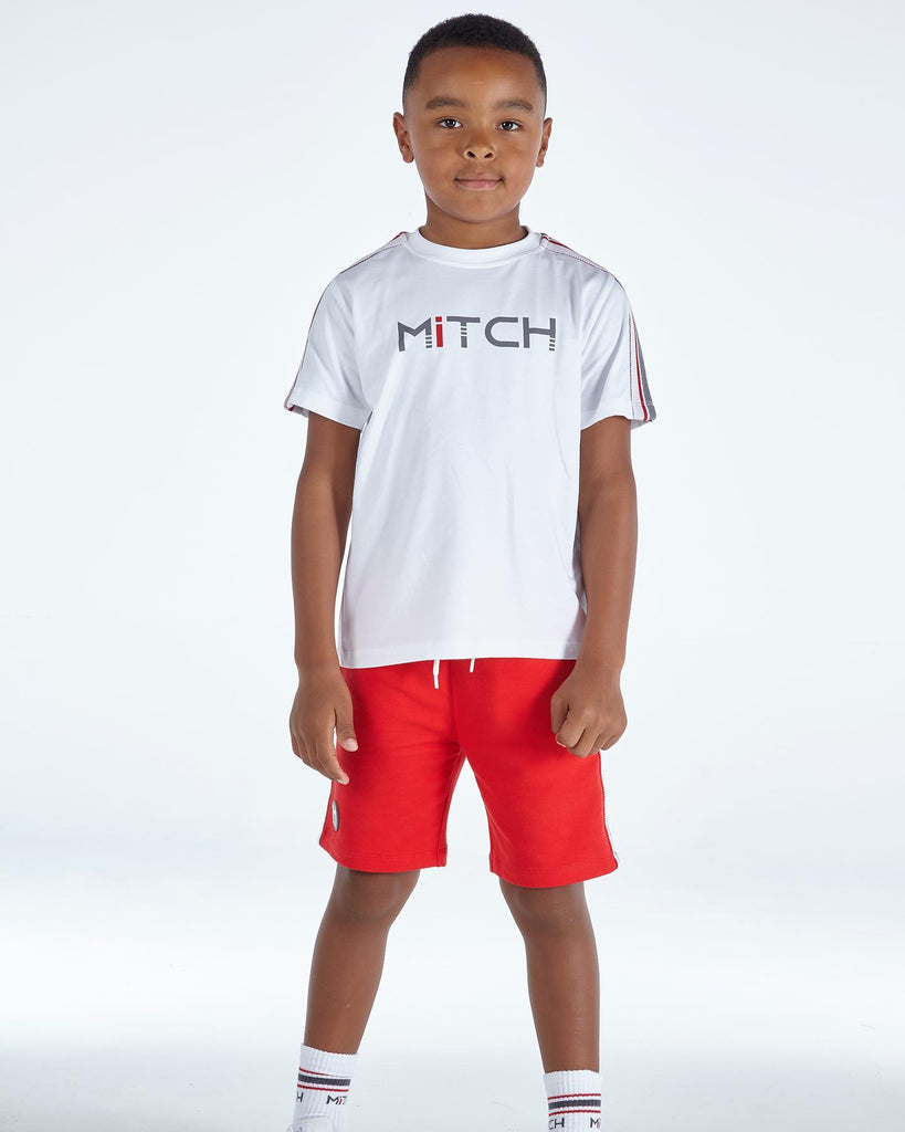 MiTCH SS23 Santa Cruz Red Sweat Shorts 3601