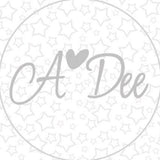 A Dee Renee Navy & Red Heart Bag 2912