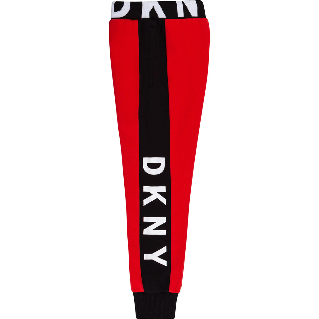 DKNY Red & Black Joggers 24743
