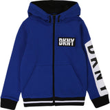 DKNY Blue Logo Zip Up Top 25D15