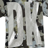 DKNY Khaki Camouflaged Cotton T-shirt 35R62