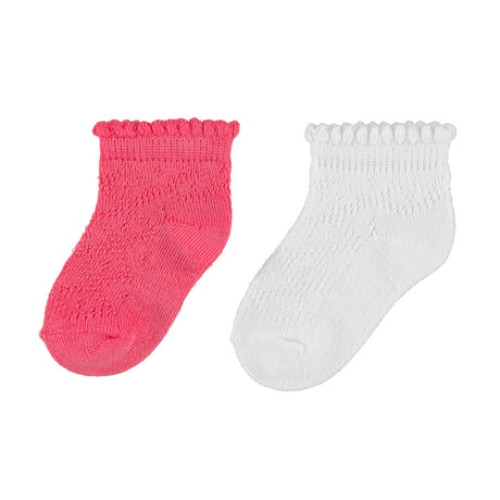 Mayoral Girl Set of 2 pairs of socks Coral 10398