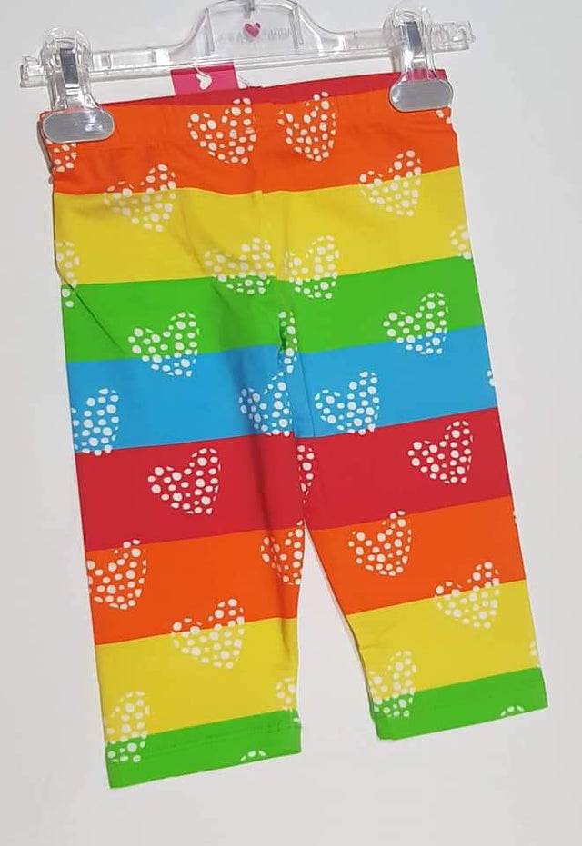 Agatha Ruiz De La Prada Rainbow Heart Leggings 0248