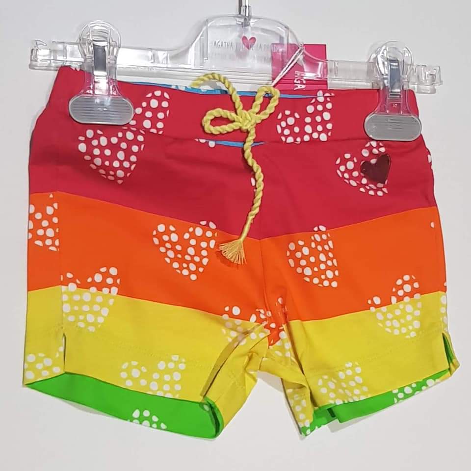 Agatha Ruiz De La Prada Rainbow Heart Shorts 0888