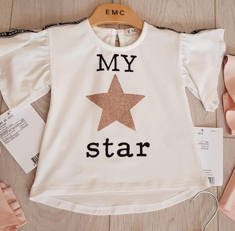 EMC SS20 White 'My Star' Top 1668