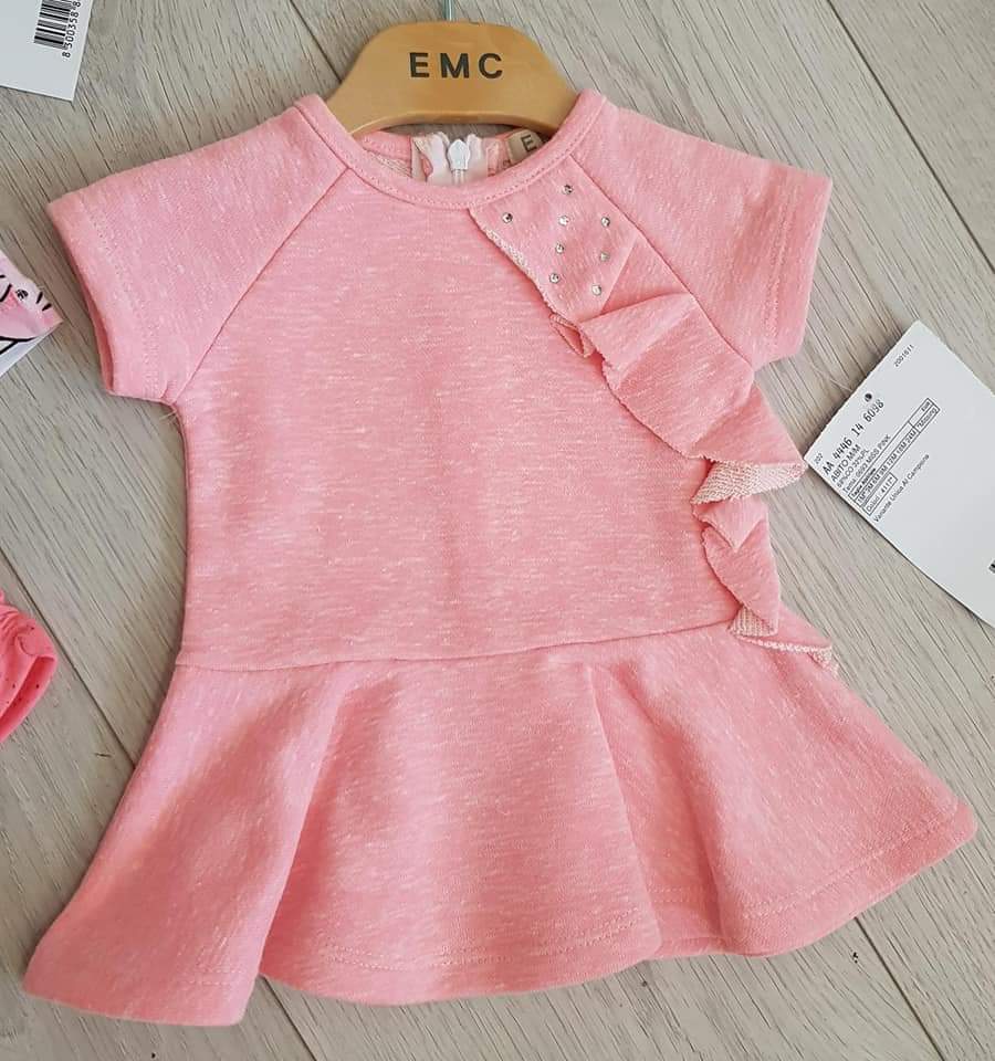 EMC SS20 Pink Diamante Dress 4446
