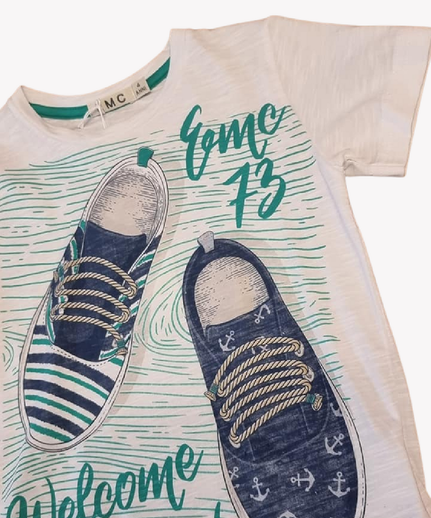 EMC SS23 Boys Sailor Shoes T-shirt 1672
