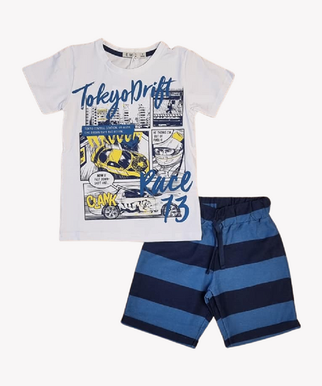 EMC SS23 Boys Tokyo Drift Short Set 2685