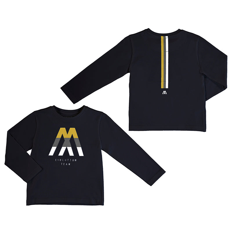 Mayoral Boy AW20 Navy Long Sleeved M Top 4040