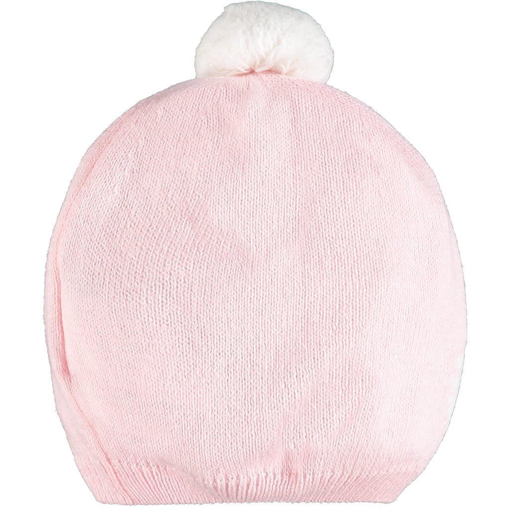 Little A By A Dee AW20 Irene Pink Swan Knitted Hat 0902