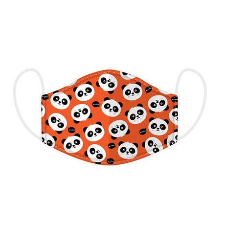 Childrens Reusable Face Covering/Mask 4-12Yrs Cutiemals Panda