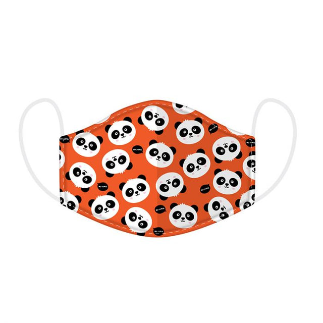 Childrens Reusable Face Covering/Mask 4-12Yrs Cutiemals Panda