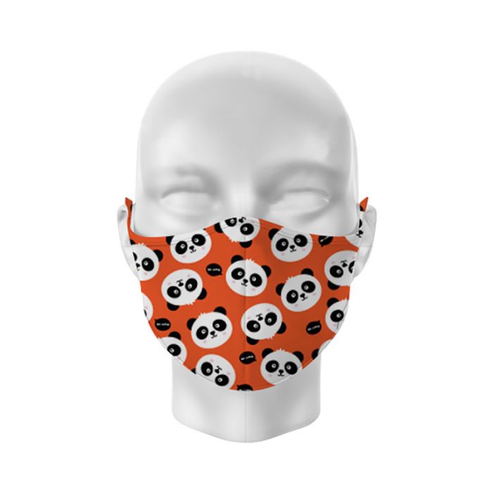 Childrens Reusable Face Covering/Mask 4-12Yrs Cutiemals Panda