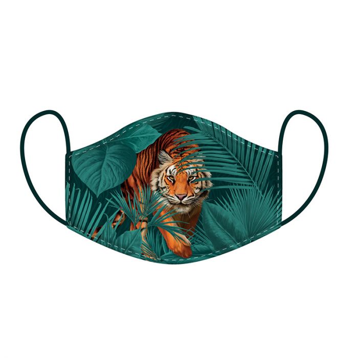 Childrens Reusable Face Covering/Mask 12Yrs to Adult Tiger