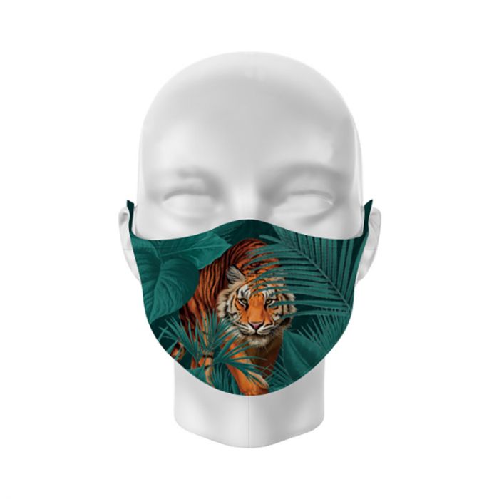 Childrens Reusable Face Covering/Mask 12Yrs to Adult Tiger