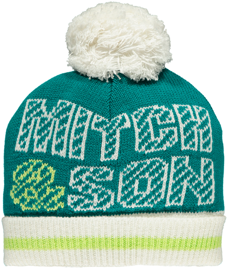 Mitch and Son AW19 Abbot Teal Knitted Hat 1214H