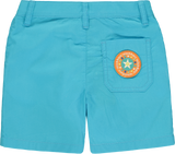 Mitch and Son Grayson Blue Capri Poplin Shorts 1333