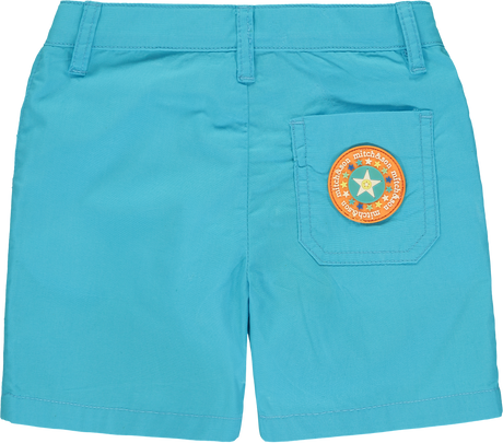 Mitch and Son Grayson Blue Capri Poplin Shorts 1333