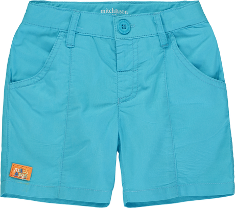 Mitch and Son Grayson Blue Capri Poplin Shorts 1333