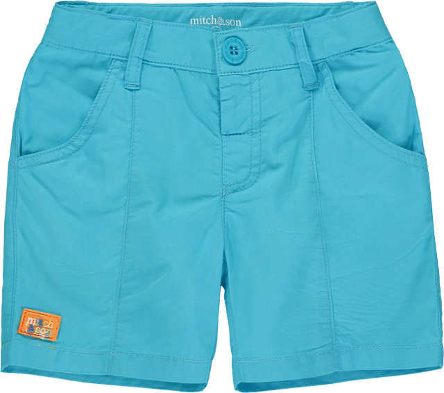 Mitch and Son Grayson Blue Capri Poplin Shorts 1333