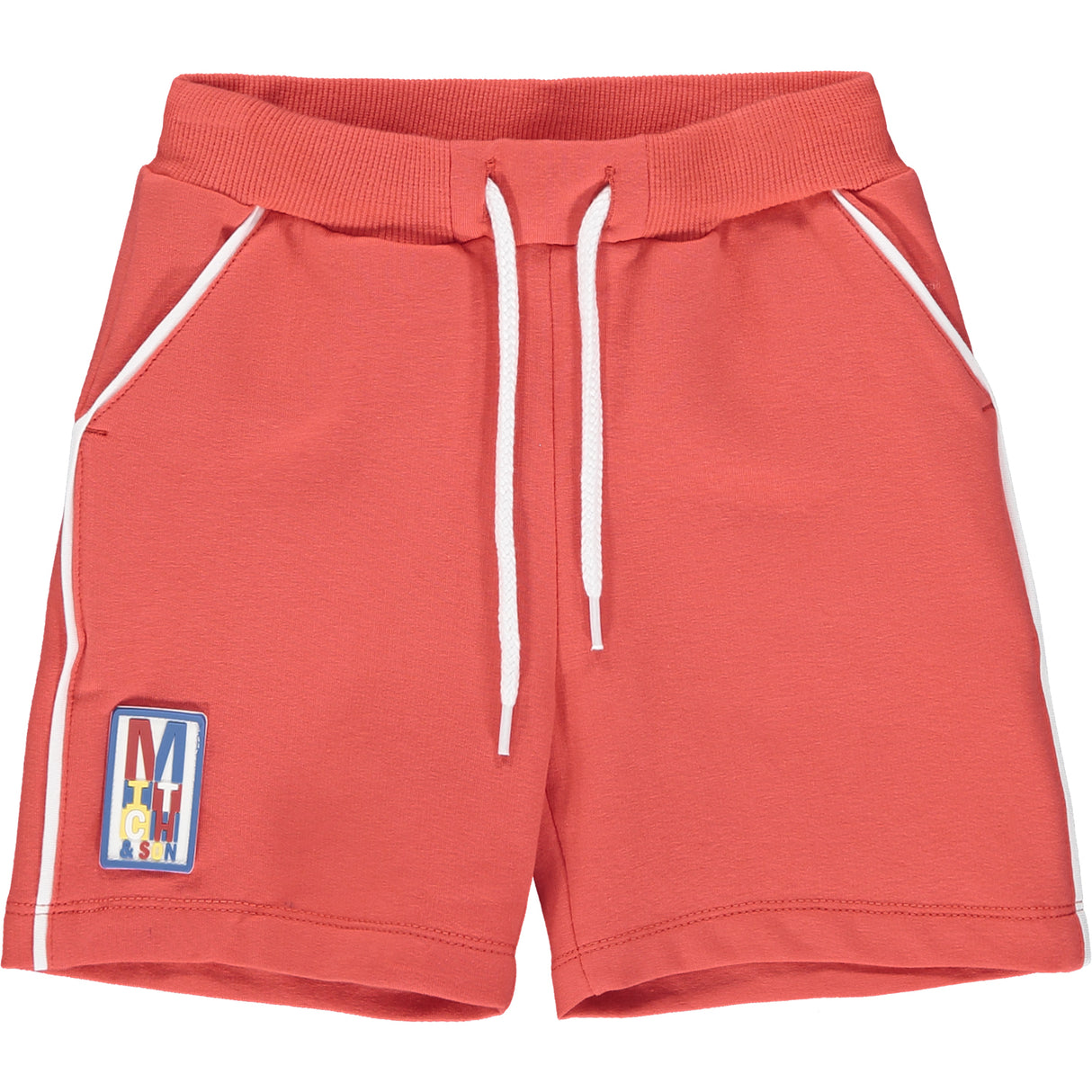 Mitch & Son Claremont Red Sweat Shorts 1209