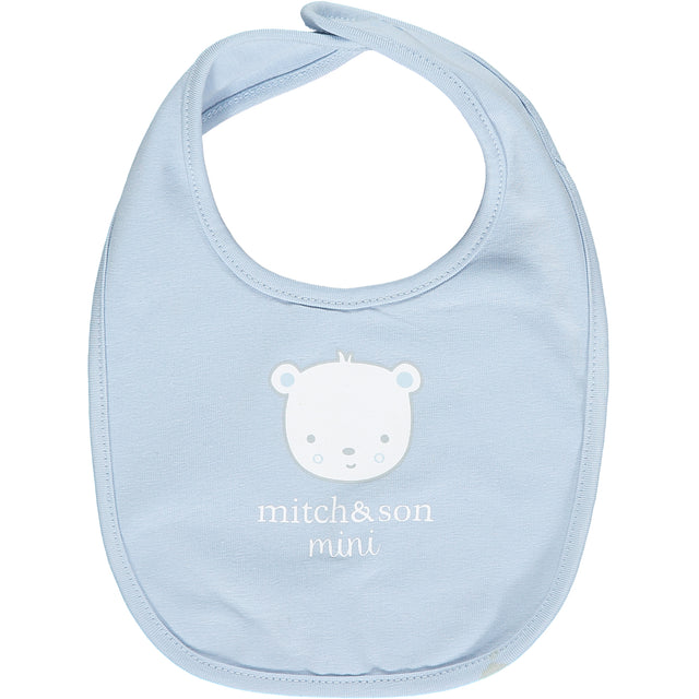 Mitch & Son SS22 Baby Boy Duke Teddy Bib 2015