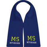 Mitch & Son AW22 Grant Royal Blue Scarf 2616