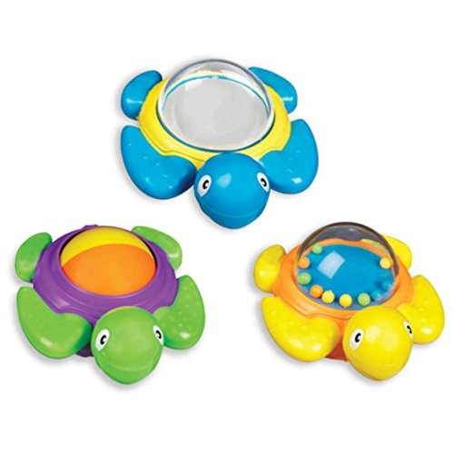 Munchkin Pack of 3 Sea Turtle Toys