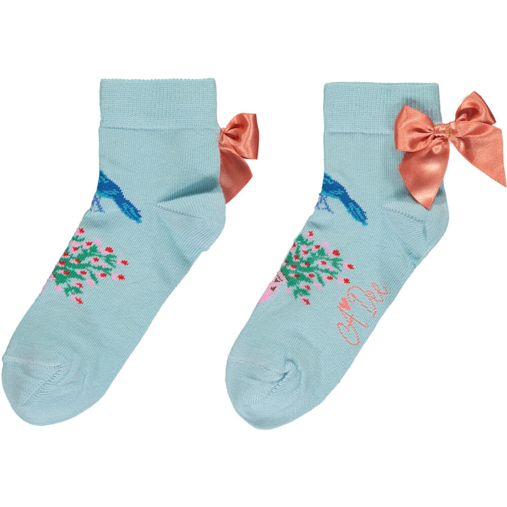 A Dee SS23 Umanza Blue Ankle Socks 1904
