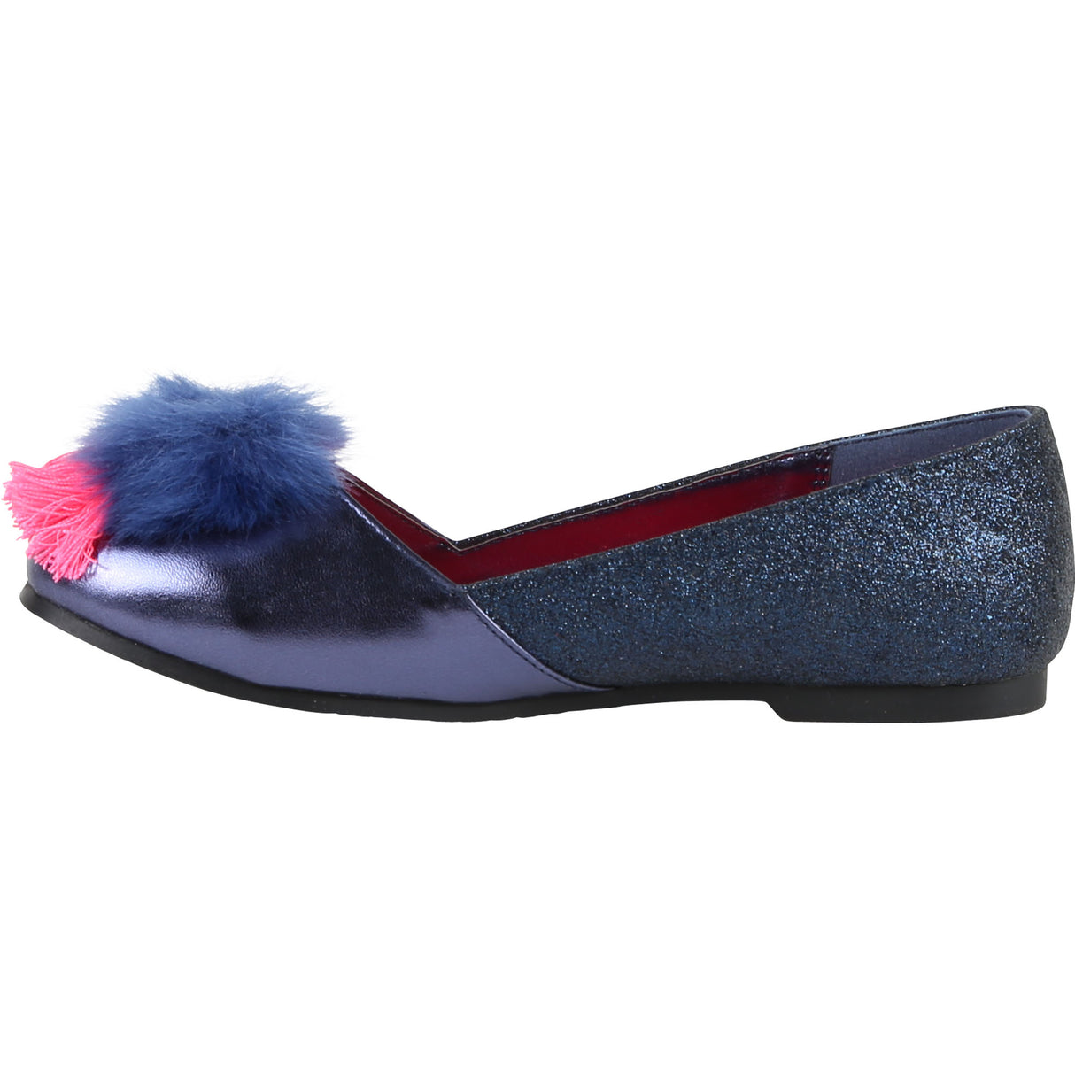 Billieblush Navy Pom Ballett Shoes 9150