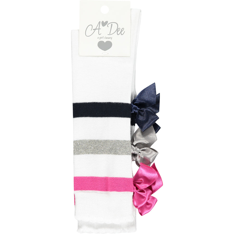 A Dee Spring Bow Knee High Socks 3923