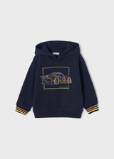 Mayoral Boy SS22 Navy Car Hoodie 3404