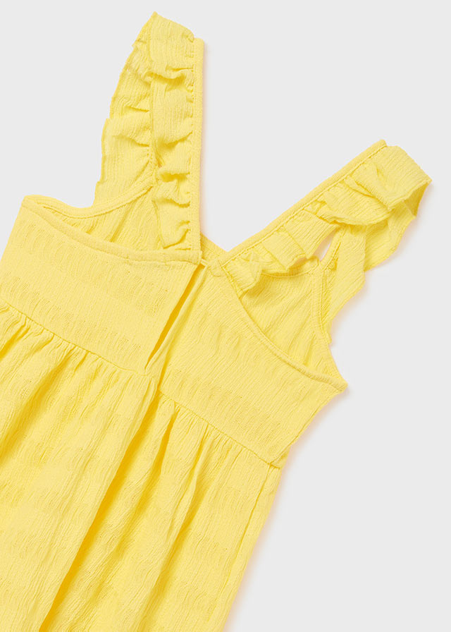 Mayoral Girl SS22 Yellow Dress 6989