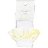 Little A By A Dee SS22 Chanelle Lemon Knee Socks 2220