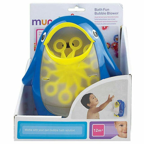 Munchkin Penguin Bubble Blower Bath Toy