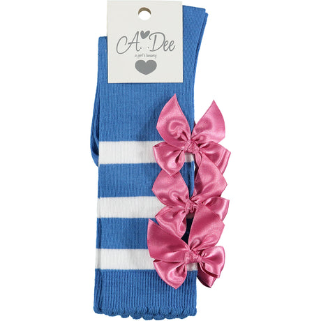 A Dee SS23 Winslow Bow Knee High Socks 3916